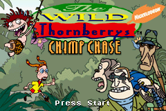 The Wild Thornberrys - Chimp Chase Title Screen